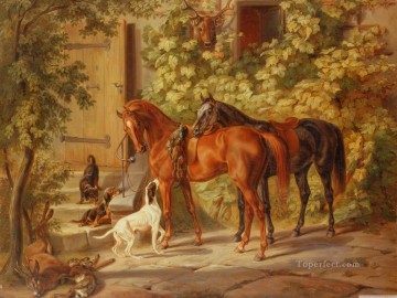 古典的 Painting - 狩猟の季節